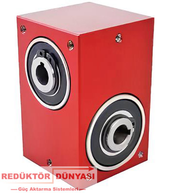 Mil Girişli Çapraz Eksenli Redüktörler